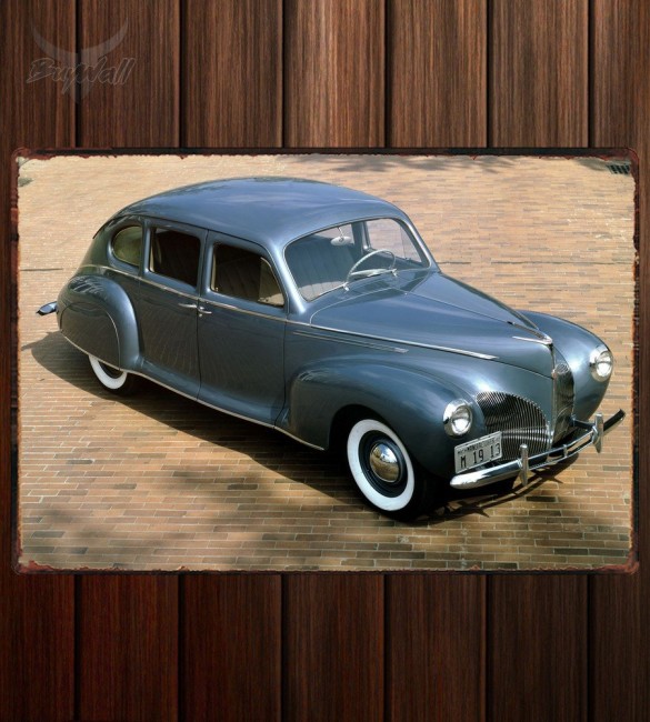 Металлическая табличка Lincoln Zephyr Sedan 399 Металлическая табличка Lincoln Zephyr Sedan 399